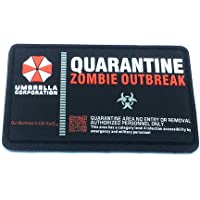 Umbrella Corporation Quarantine Zombie Outbreak Paintball Airsoft PVC Parche